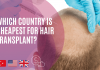 Which is the cheapest country for hair transplant on 2022